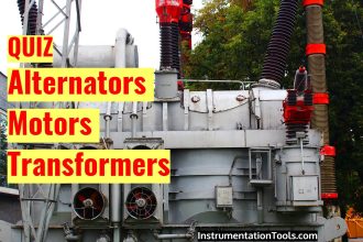 Quiz on Alternators, Motors, and Transformers