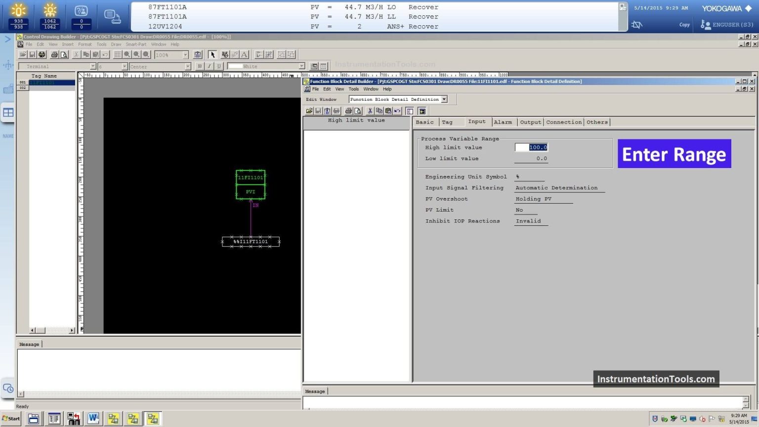 Yokogawa DCS Tutorials - Configuration of Analog Input (Transmitter)