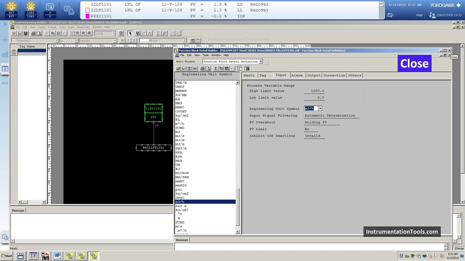 Function Block Detail Builder