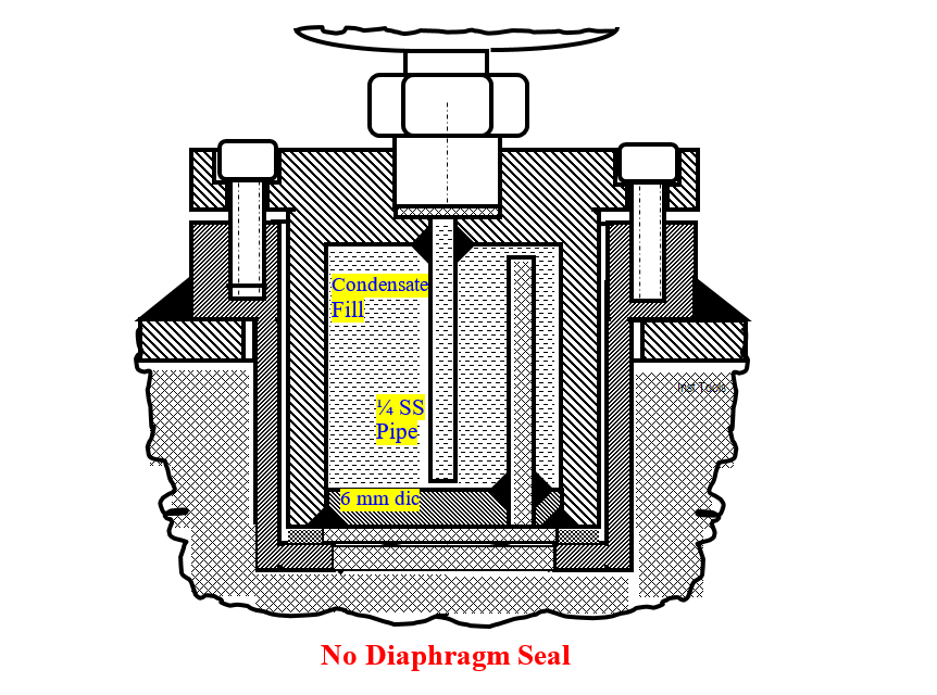 No Diaphragm Seal