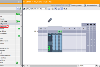 Online and Diagnostics of Siemens PLC
