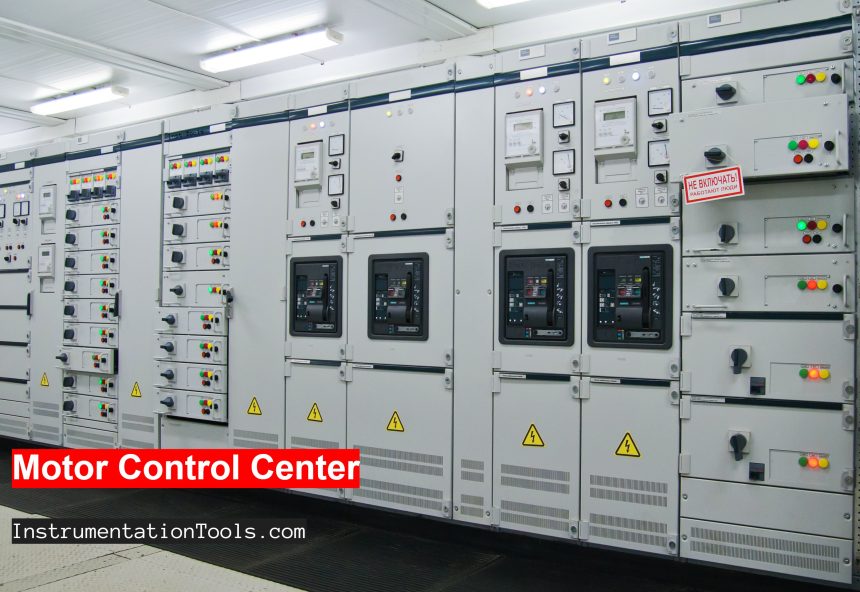 Motor Control Center Purpose
