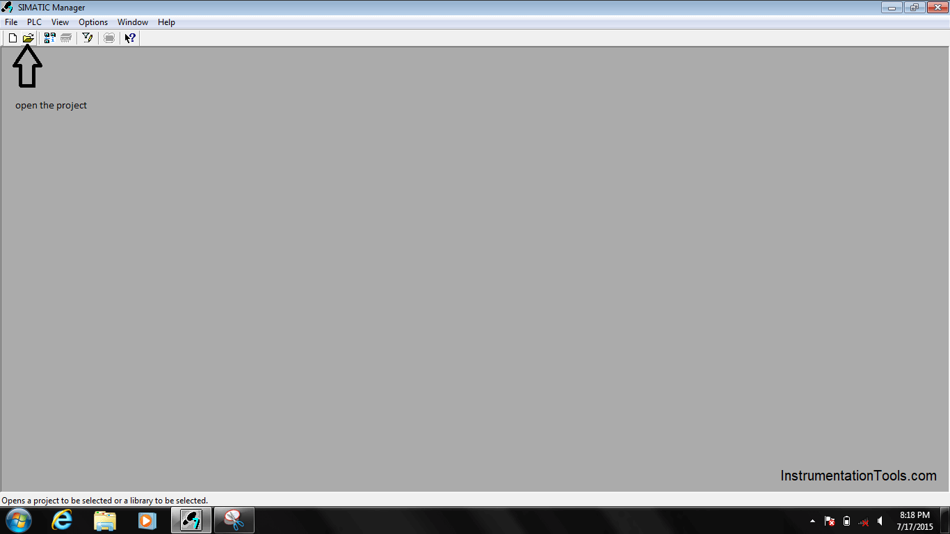 Open Siemens Simatic Manager Software