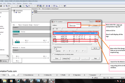 Procedure For reading or searching the tag number in Siemens PLC