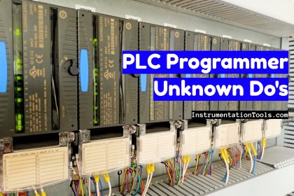 PLC Programmer Unknown Do's