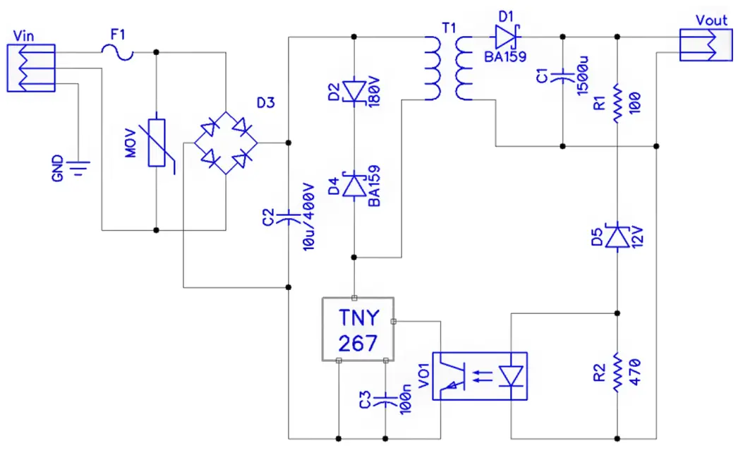 Switch Mode Power Supplies Transfer Function