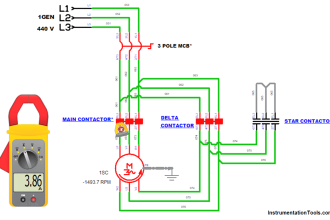 Industrial Star Delta Starter for 3-Phase Induction Motor
