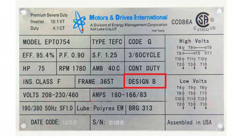 How to Read the Nameplate of a Motor? - Super Engineer