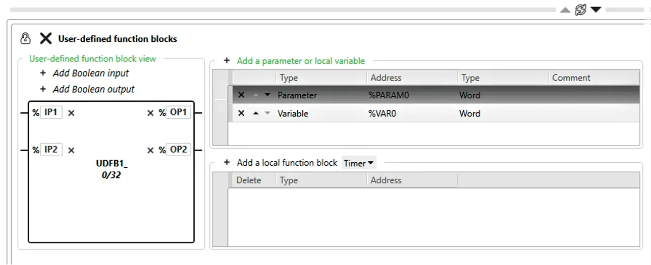 logic inside the function block