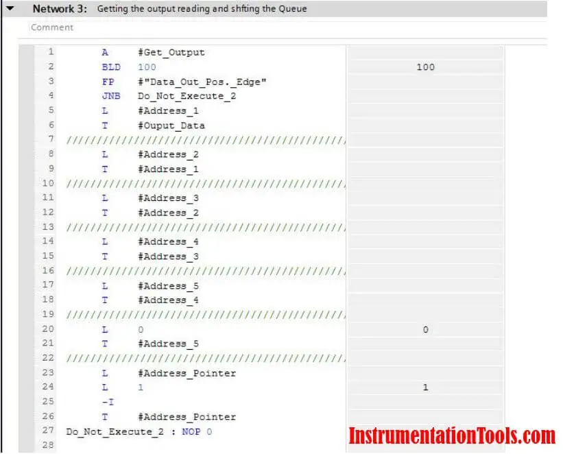 Create logic programming - FIFO