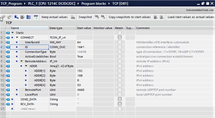 Steps to Configure TCP/IP Communication in Siemens S7-1200 PLC
