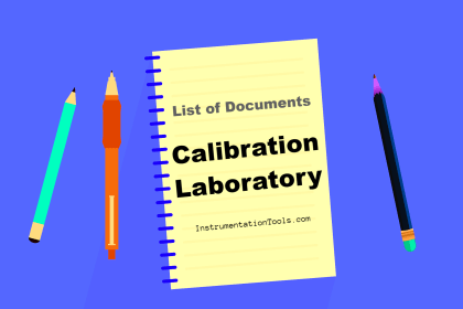 List of Documents Required for Testing and Calibration Laboratory