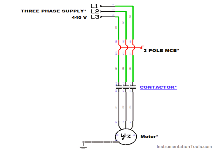 Motor Control Timer Circuit - Automatic Motor START and STOP