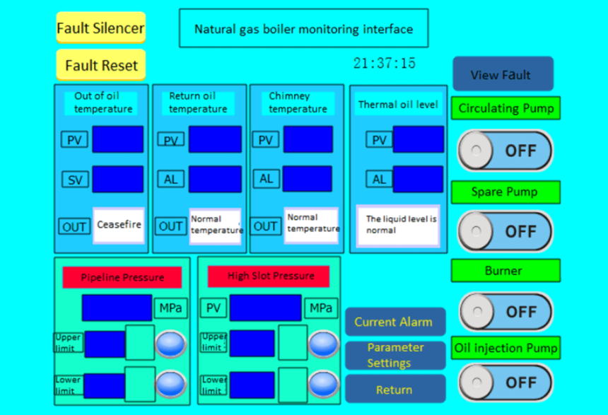 Boiler Intelligent Control Cabinet