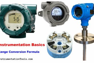 Instrumentation Basics - Range Conversion Formula and Examples