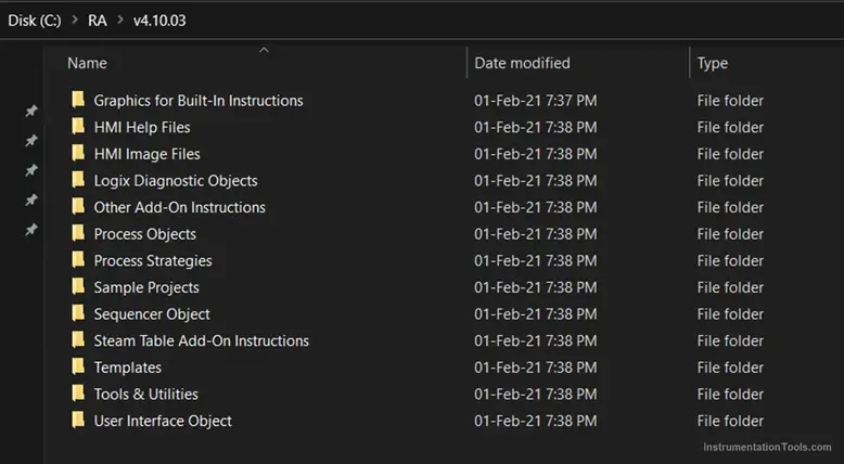 Library of PlantPAx Process Objects