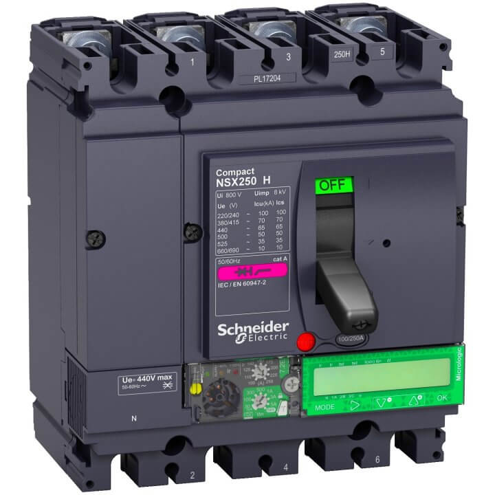 MCCB stands for Moulded Case Circuit Breaker