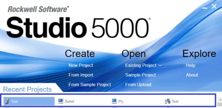 How To Create New Project In Studio 5000? - Rockwell Automation