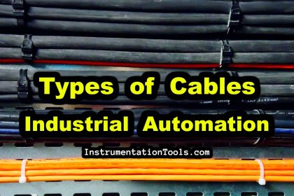 Types of Cables used in Industrial Automation