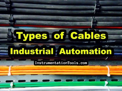 Types of Cables used in Industrial Automation