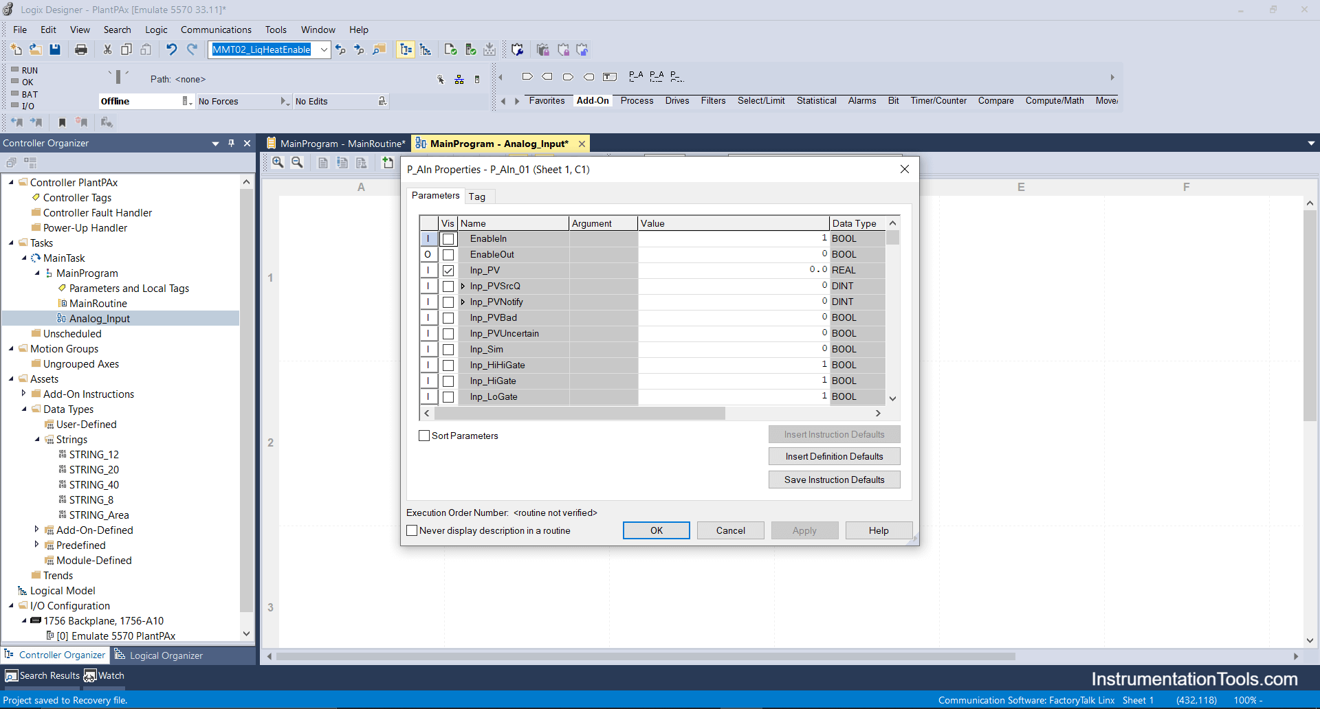 Steps to Import PlantPAx Add-On Instructions in Studio 5000