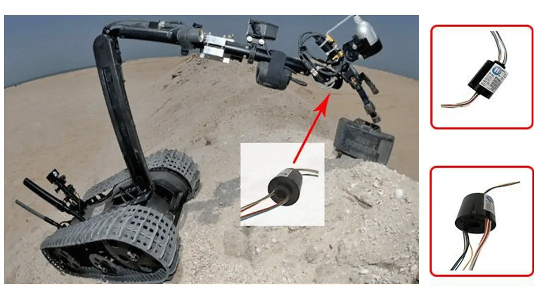 common uses of robotic slip rings