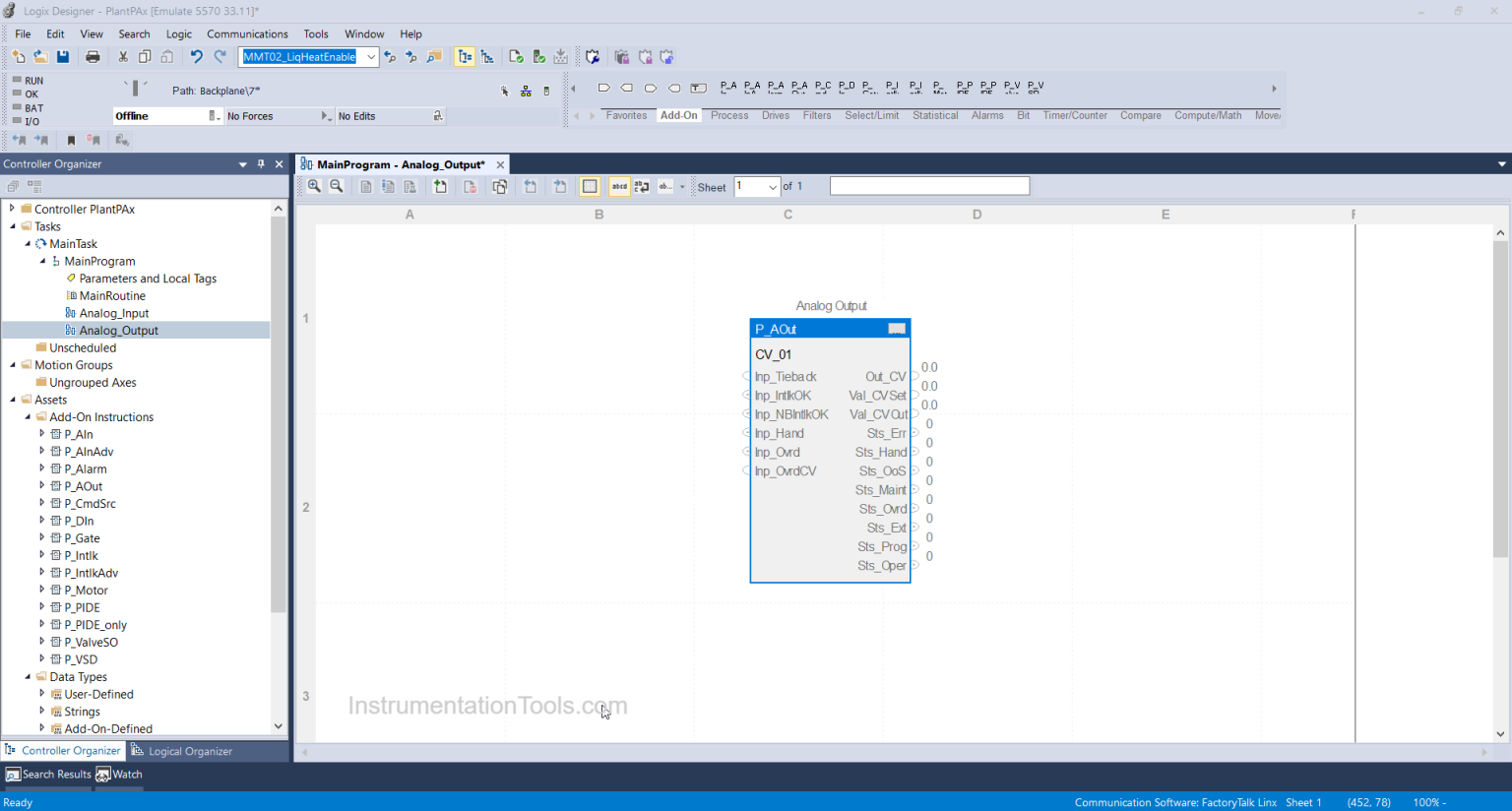 Configuration Of Control Valve In Studio 5000 configuration-of-control-valve-in-studio-5000