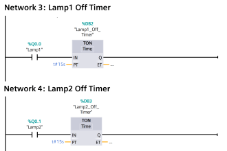 PLC Programming Examples using Timer