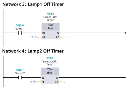 PLC Programming Examples using Timer