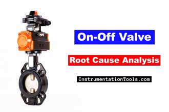 On Off Valve Root Cause Analysis