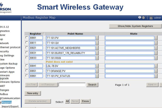 Emerson Smart Wireless gateway