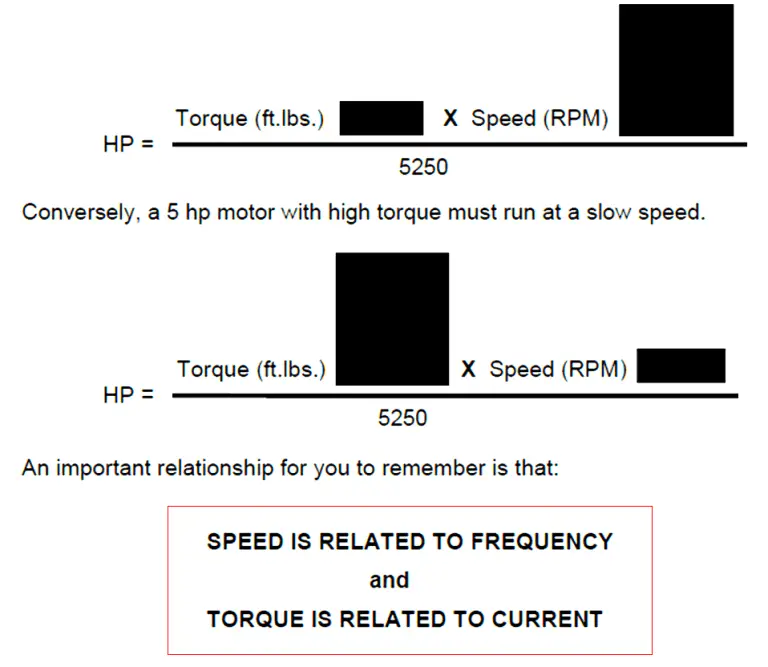 Electrical Motor Terms and Concepts