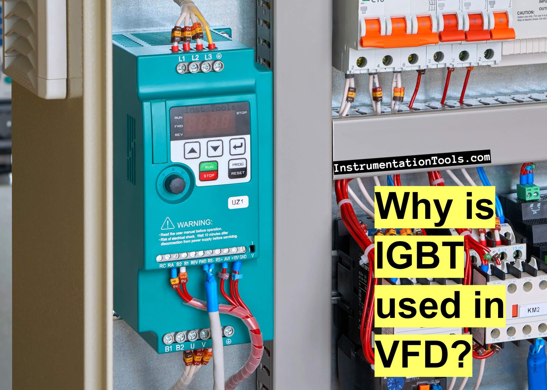 Why is IGBT used in VFD