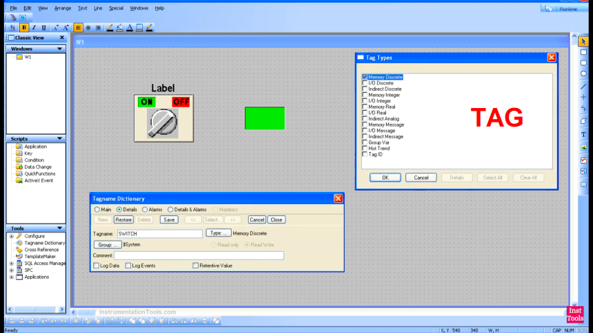 What is a Tag in SCADA
