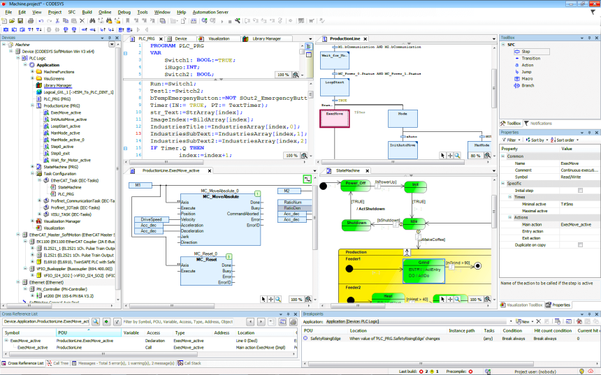 CODESYS open source PLC software