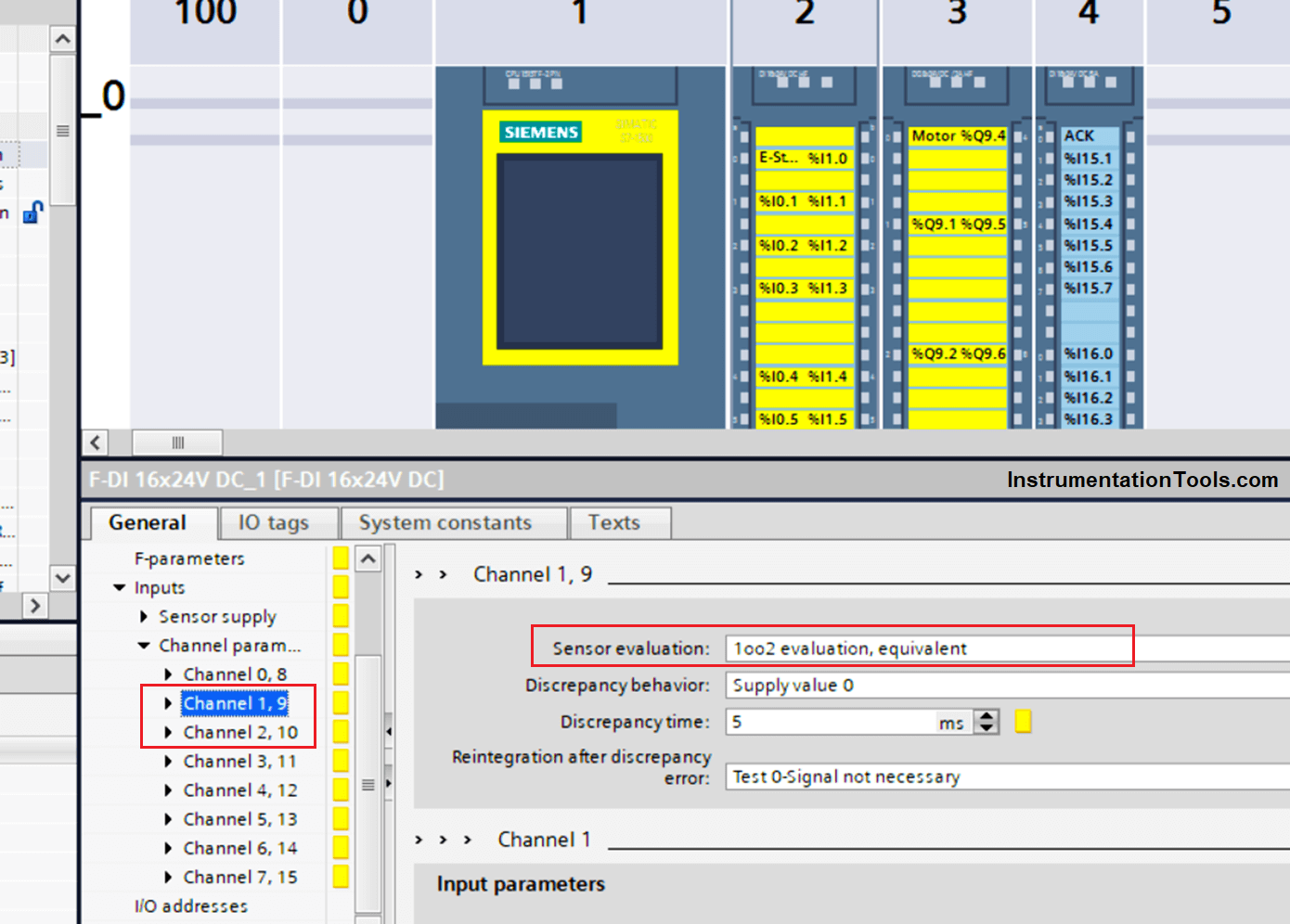 Safety PLC Hardware configuration