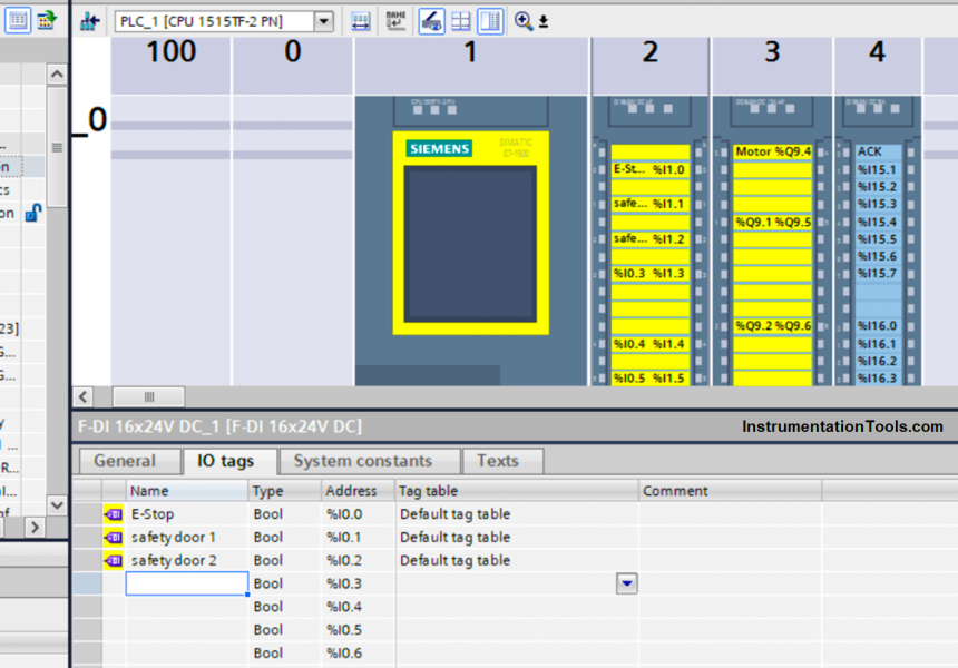 Safety PLC Programming steps
