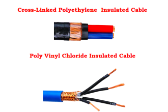 Difference between PVC, XLPE, and Insulated Cables
