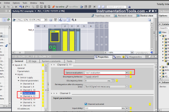 Digital input signals in safety circuits
