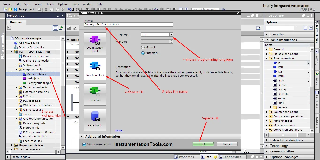 How to Create and Use the Function Block