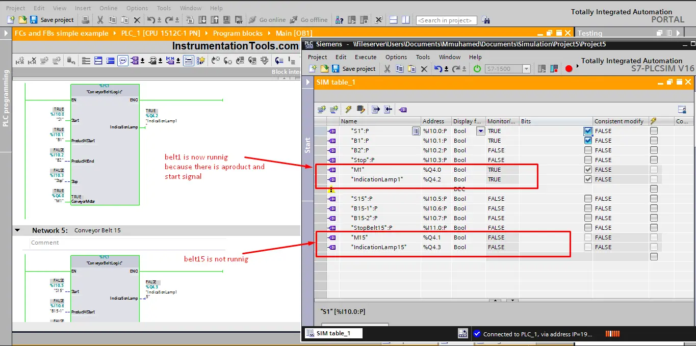 Learn How to Use FC for Programing Siemens PLC