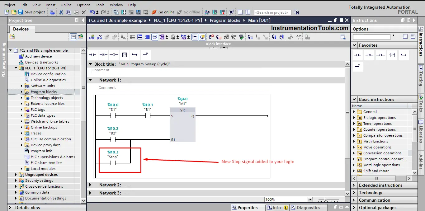 More Complicated Process in Siemens Tia