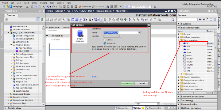 Timers in PLC Programming - Siemens Tia Portal Tutorials