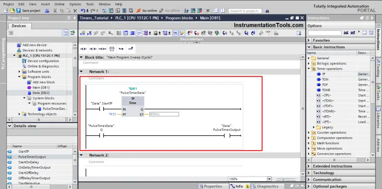 Timers in PLC Programming - Siemens Tia Portal Tutorials