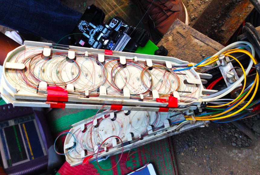 optical fiber cable junction box
