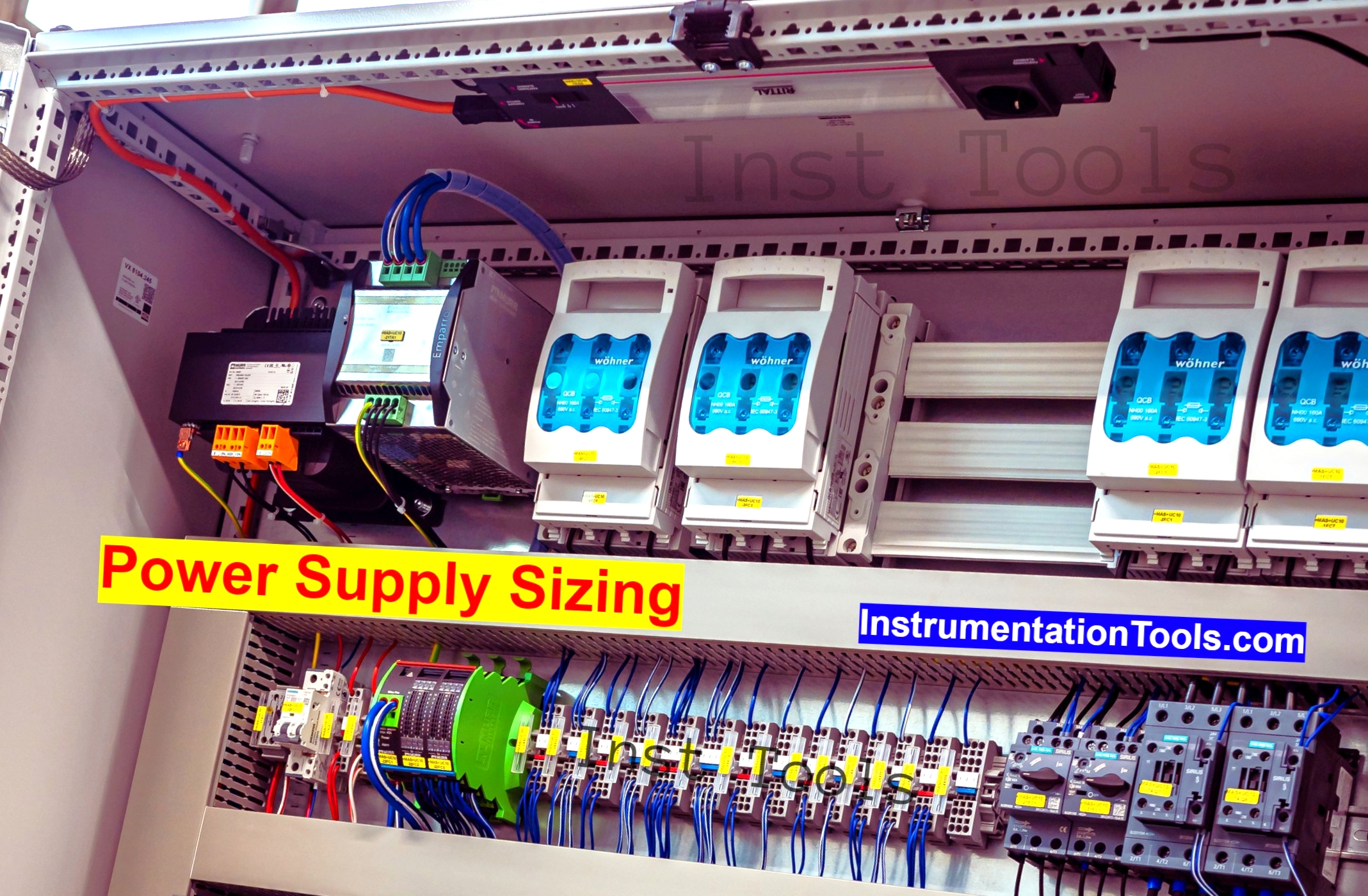 Power Supply Sizing for Industrial Automation Systems