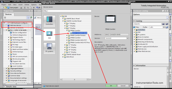 S7-1200 Hardware Configuration - Siemens PLC Tutorials