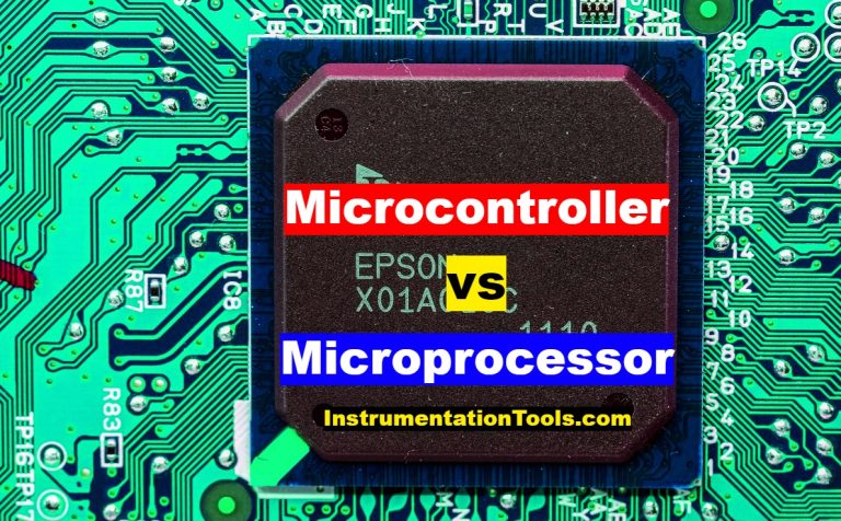 Difference Between Microcontroller and Microprocessor