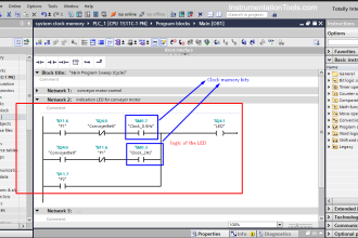 Using Clock Memory Bits in TIA Portal - Siemens PLC