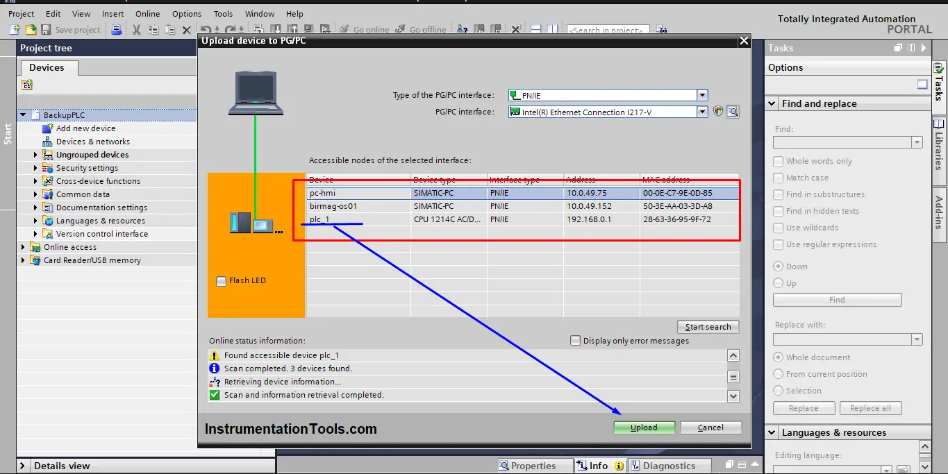 PLC Program Backup in Siemens Tia Portal